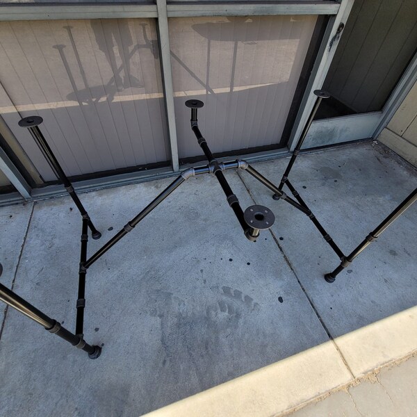 Industrial Pipe Table Legs Etsy UK