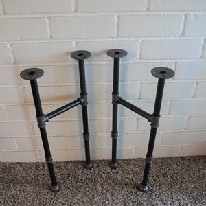 Table Legs,Pipe Table Legs KIT,Industrial Iron Legs, Legs,Table Support,Table Base,Custom Sizes,Furniture, Urban Industrial Table Legs