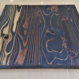 Handmade Reclaimed Wood Table Top: Rustic Ash Finish (1.5&quot; Thick)