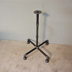 Industrial Steel Table Base, Urban Decor Table Legs, Steel Pipe Legs, Metal Table Legs, Pipe Table Legs,Coffee Table Legs, DIY Parts Kit