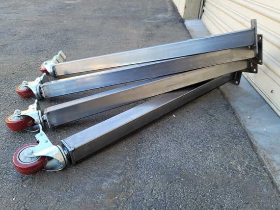 Trailer shop table legs