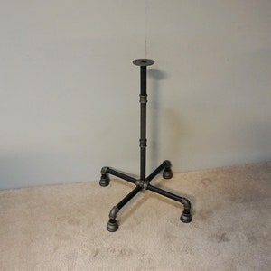 Industrial Steel Table Base, Urban Decor Table Legs, Steel Pipe Legs, Metal Table Legs, Pipe Table Legs,Coffee Table Legs, DIY Parts Kit