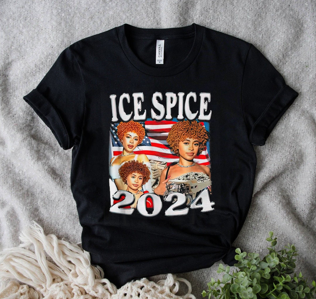 Buy Vintage Ice Spice 2024 Shirt Ice Spice Shirt Rapper Shirt Online in