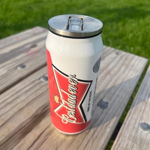 Best Dad Ever Customized Beer Can Cup, Custom Soda Can Tumbler, Gift idea for men, Personalized Cup, Stainless Steel Tumbler, Beer Mug