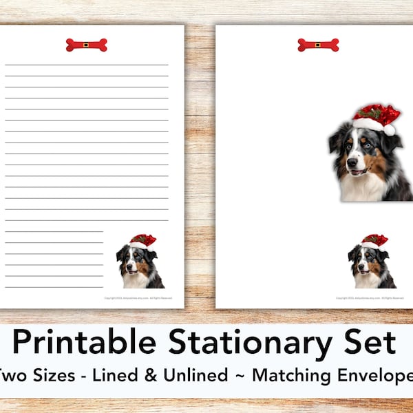 Australian Shepherd Printable - Etsy