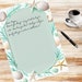 Seashell Printable Stationary Set With Envelope, Writing Paper, US ...