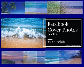 Facebook cover, Facebook timeline cover, Facebook cover template, Facebook cover photo, Facebook banner, beach, ocean, sunset