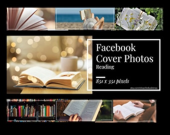 Facebook cover Facebook timeline cover Facebook cover templates Facebook cover photos Facebook banner reading books library bookshelves