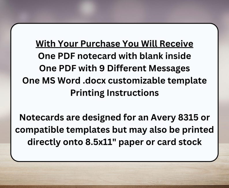 Pacific Coast Printable Note Card Set, Watercolor, 9 Different Messages ...