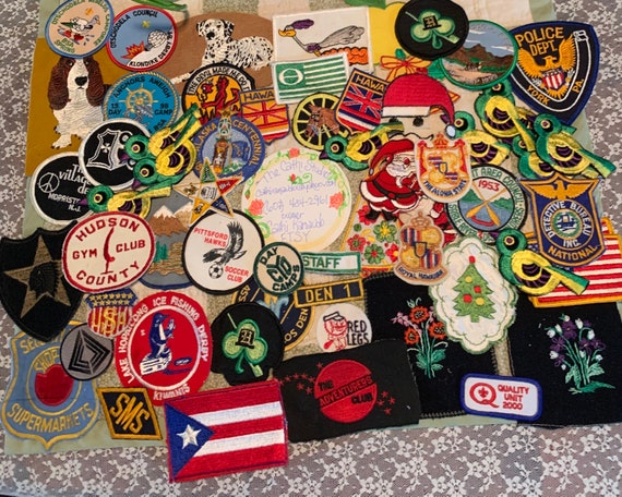 55 count Vintage patches - image 1
