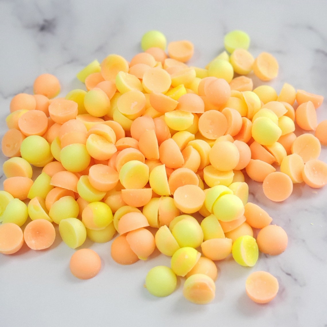 SUNRISE CITRUS Highly Scented Wax Dots Wickless Candle Etsy