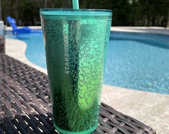 Starbucks Summer 2021 Bubble ombre tumbler |  Green Gradient Bubble Grande | new release summer collection | christmas gift | 16 oz
