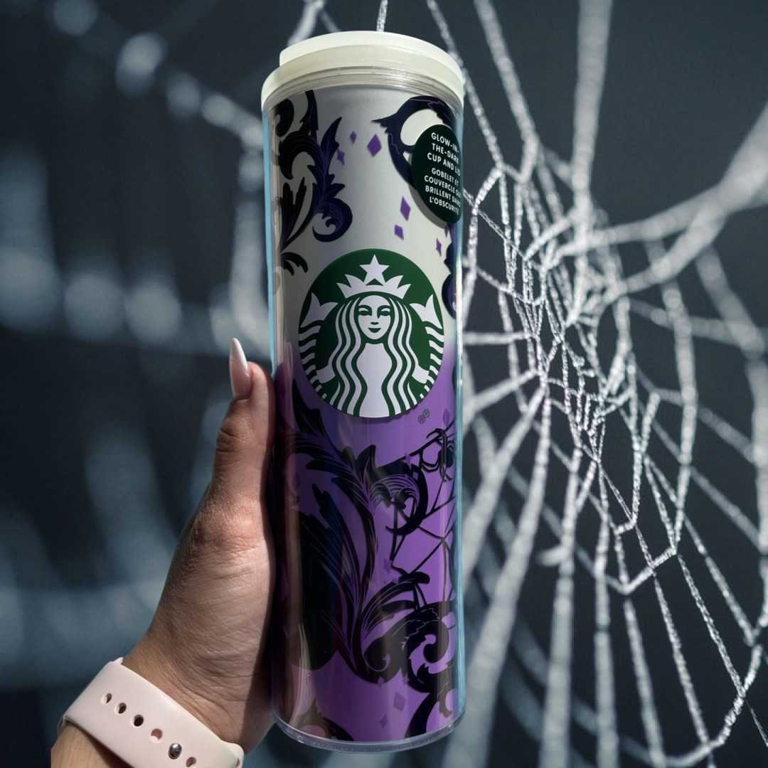 Starbucks Glow in the Dark Skinny Tumbler Glow in the Dark Starbucks