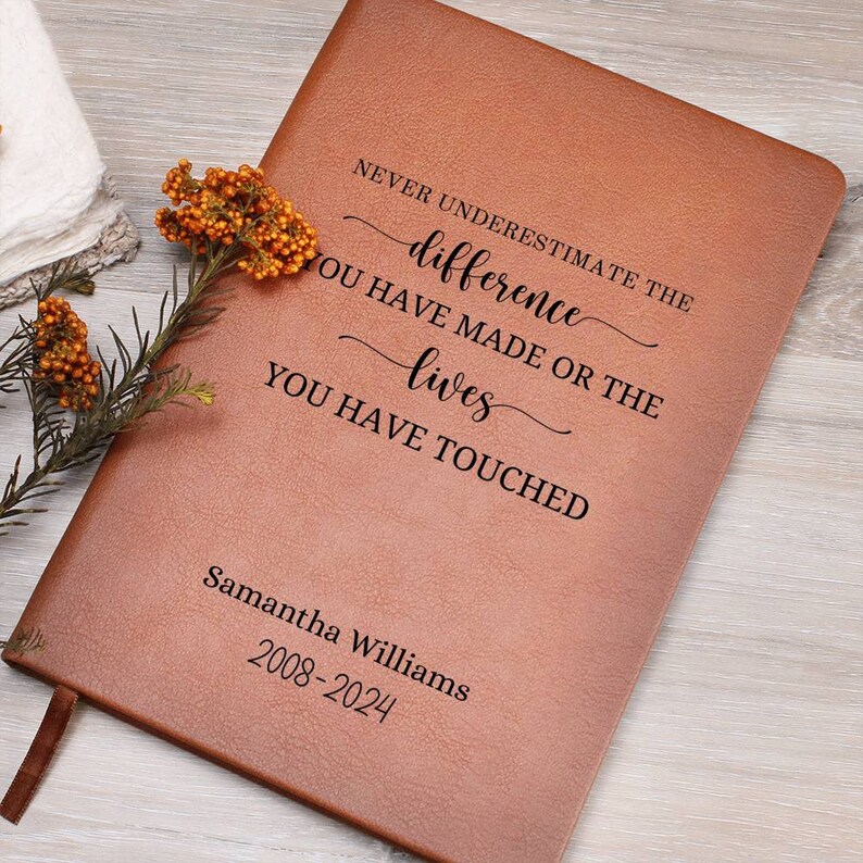 Custom retirement Journal - Retirement Gift, Retirement of Coworker, Retirement Gifts for Women Coworker, Nurse Retirement, Corporate Gifts, image 6