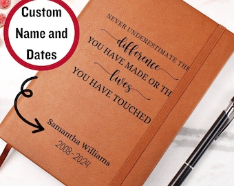 Custom retirement Journal - Retirement Gift, Retirement of Coworker, Retirement Gifts for Women Coworker, Nurse Retirement, Corporate Gifts,
