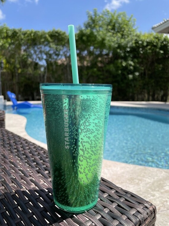 Starbucks Summer 2021 Bubble Ombre Tumbler | Green Gradient Bubble Grande |  New Release Summer Collection | Christmas Gift | 16 Oz - Etsy