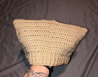 Crochet Cat Ear Beanie