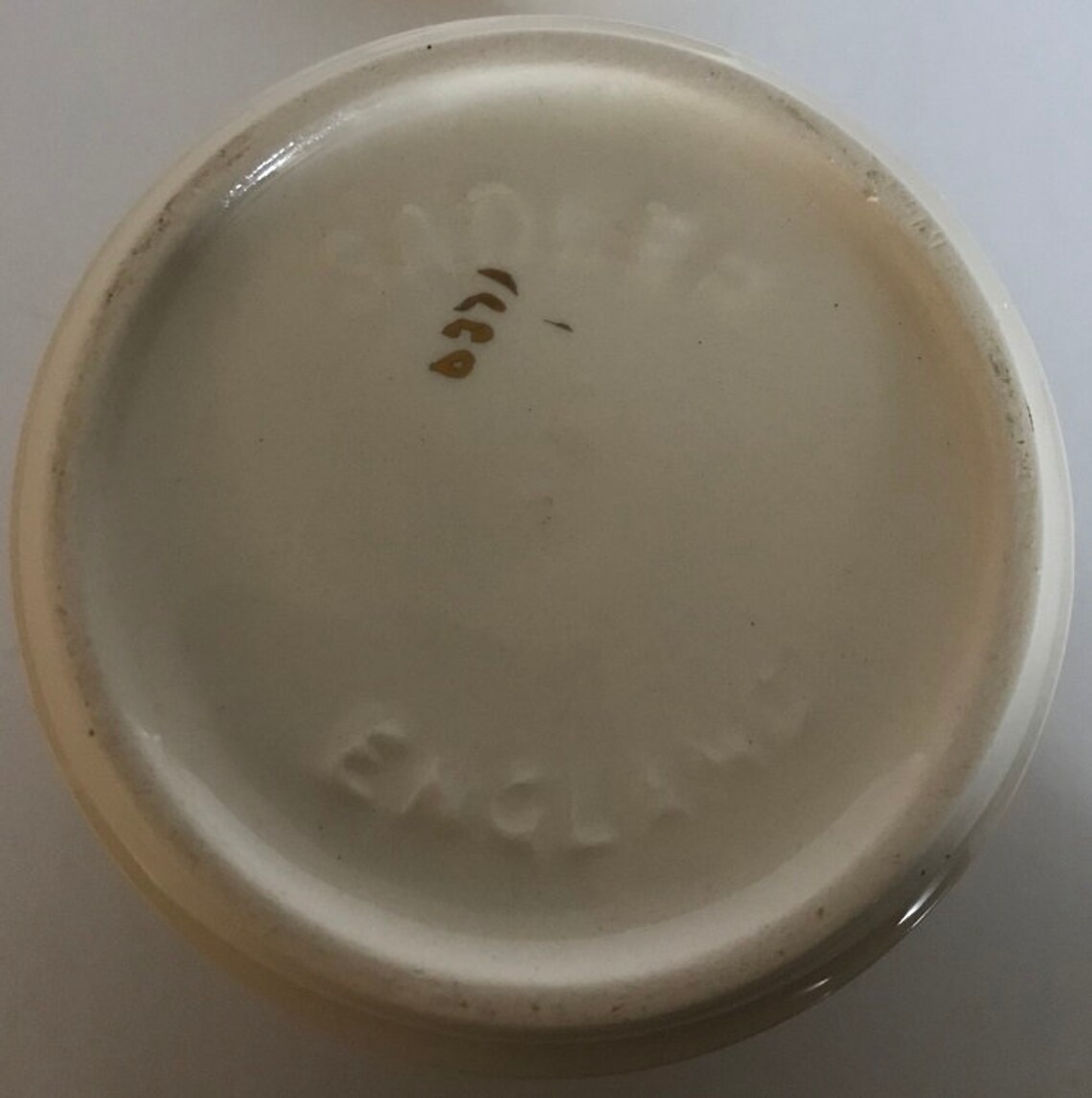 Vintage Sadler Pottery England Ceramic Floral Round Trinket Etsy