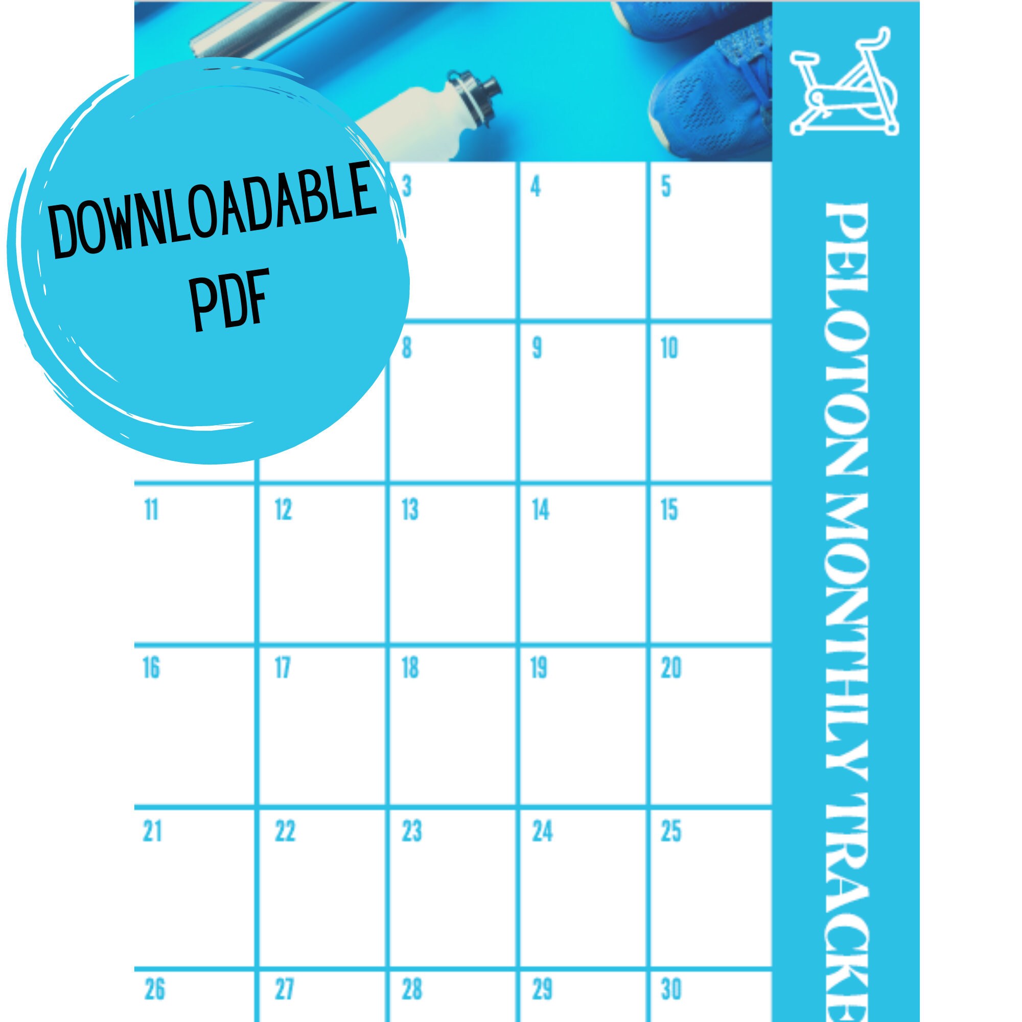Peloton Coloring Calendar 2025 Joan Ronica