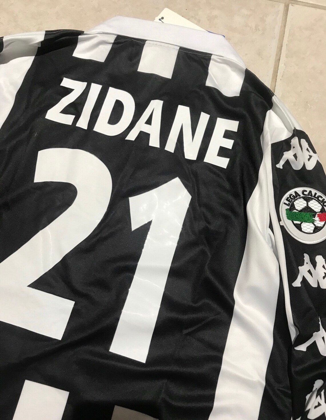 Zinidine Zidane juventus 1999 season jersey mens sizes | Etsy
