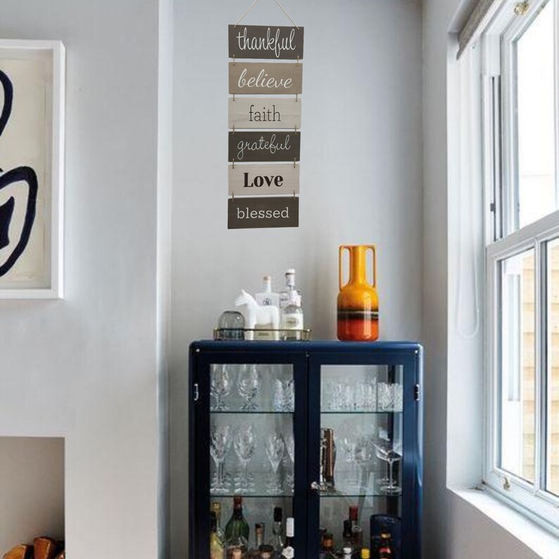 Wall Décor Sign Vertical Wall Art Decorations Etsy