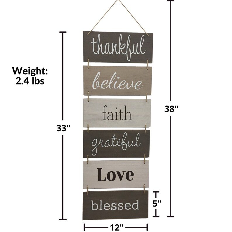 Wall Décor Sign Vertical Wall Art Decorations Etsy