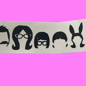 Car Stickers - Car Decals - Vinyl Decals - Bobs Burger