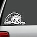 Car Stickers - Car Decals - Vinyl Decals - Halloween - Grim Reaper Lurking - Spooky Stickers - Skeleton Peeker 