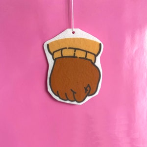 Hand Fist Arthur Angry Meme Scented Air Freshener - Car Air Freshener