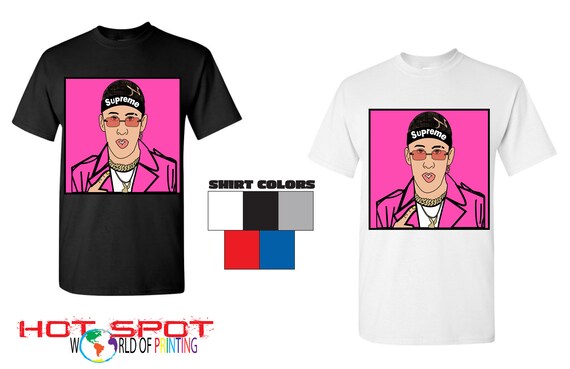 bad bunny supreme shirt