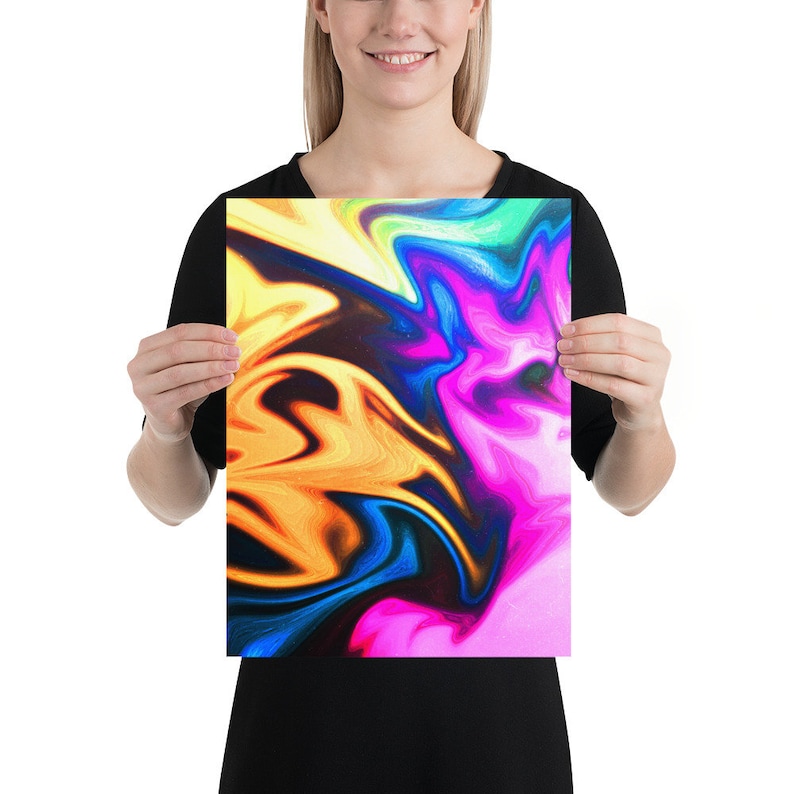 wall prints decoration living room wall print poster artwork for office deco colourful wall decor Abstract art prints for wall