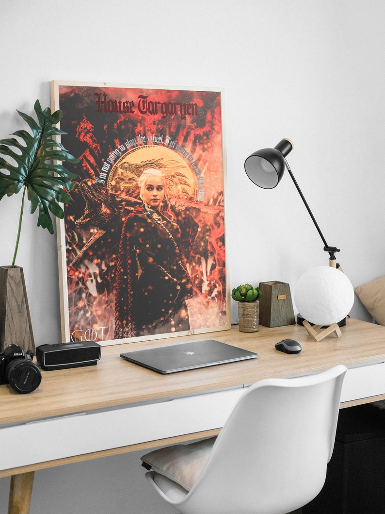 GOT art prints wall art prints House of Dragons prints digital download posters GOT artwork Set of 3 Game of Thrones Wall Prints