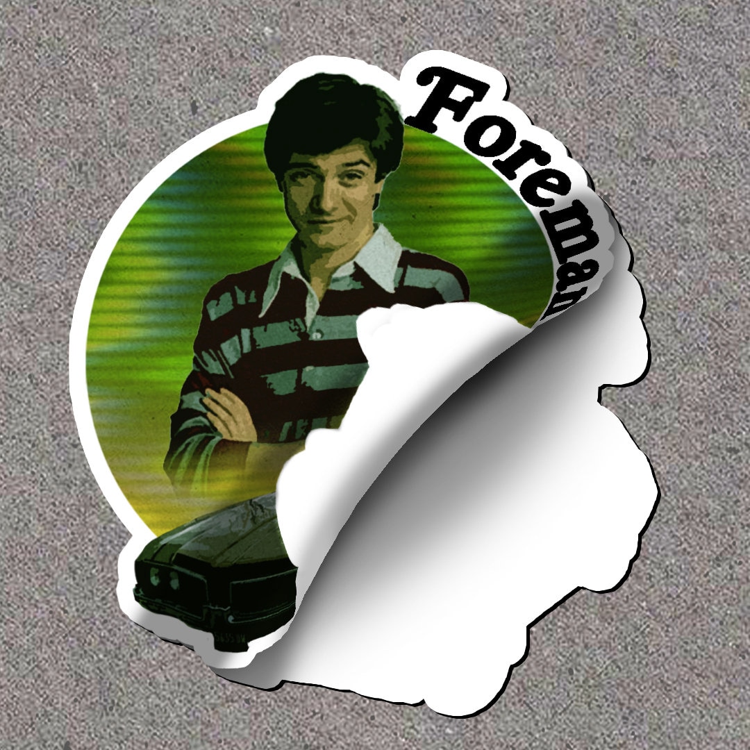 Eric Foreman - That 70s Show Retro Sticker - Vista Cruiser Car Tribute ...