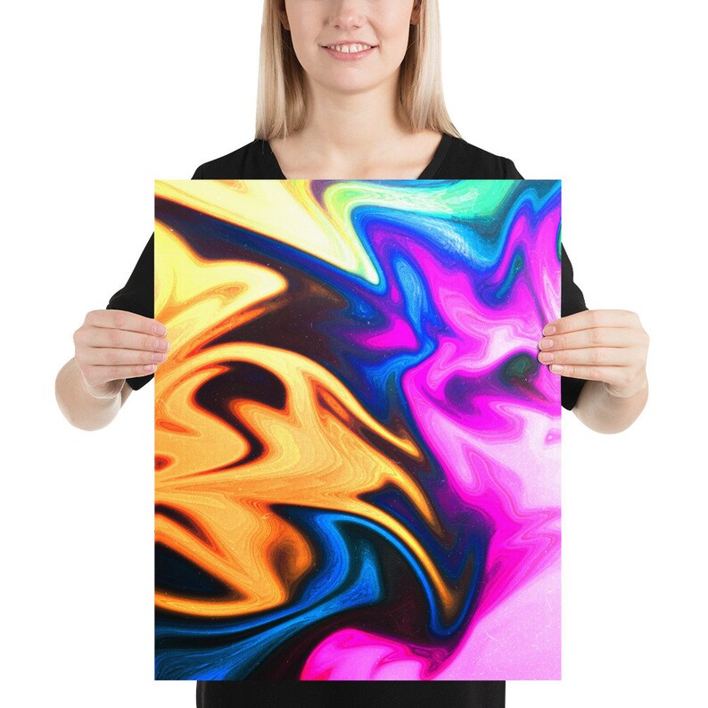 wall prints decoration living room wall print poster artwork for office deco colourful wall decor Abstract art prints for wall