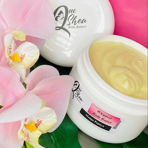 Natural Whipped Body Butter: Cocoa & Shea Butter Moisturizing Balm