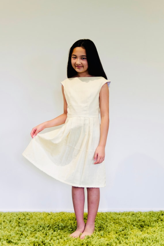 The Funny Face Dress, Girls Dress PDF Sewing Pattern, Sizes 7 Years to 12  Years, Easy Sewing Pattern, Woven Pattern, Girls Summer Dress - Etsy