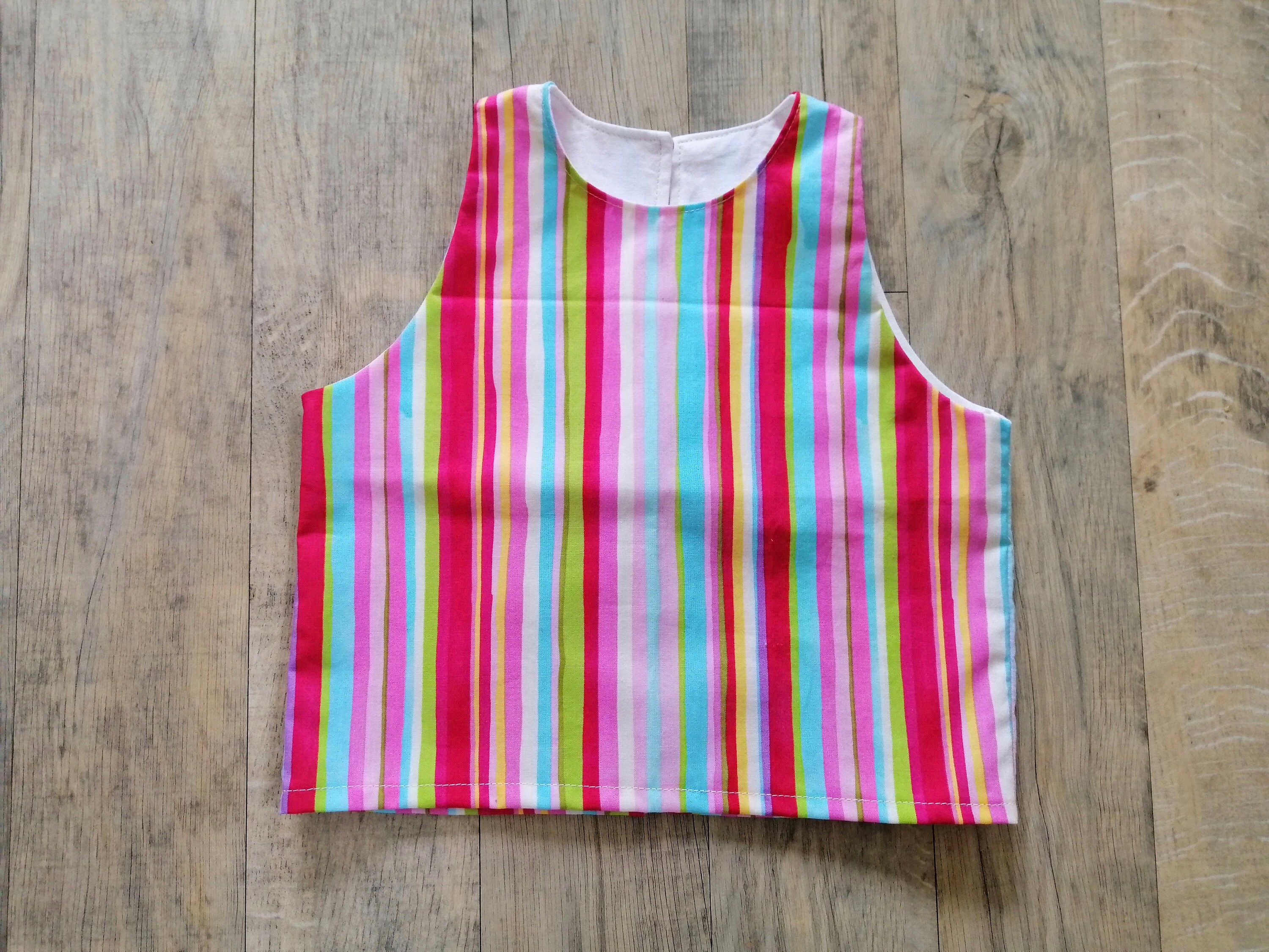 Girls Minimalist Top PDF Sewing Pattern, size 3 years to 12 years, Easy sewing pattern, Woven top sewing pattern, Simple Design
