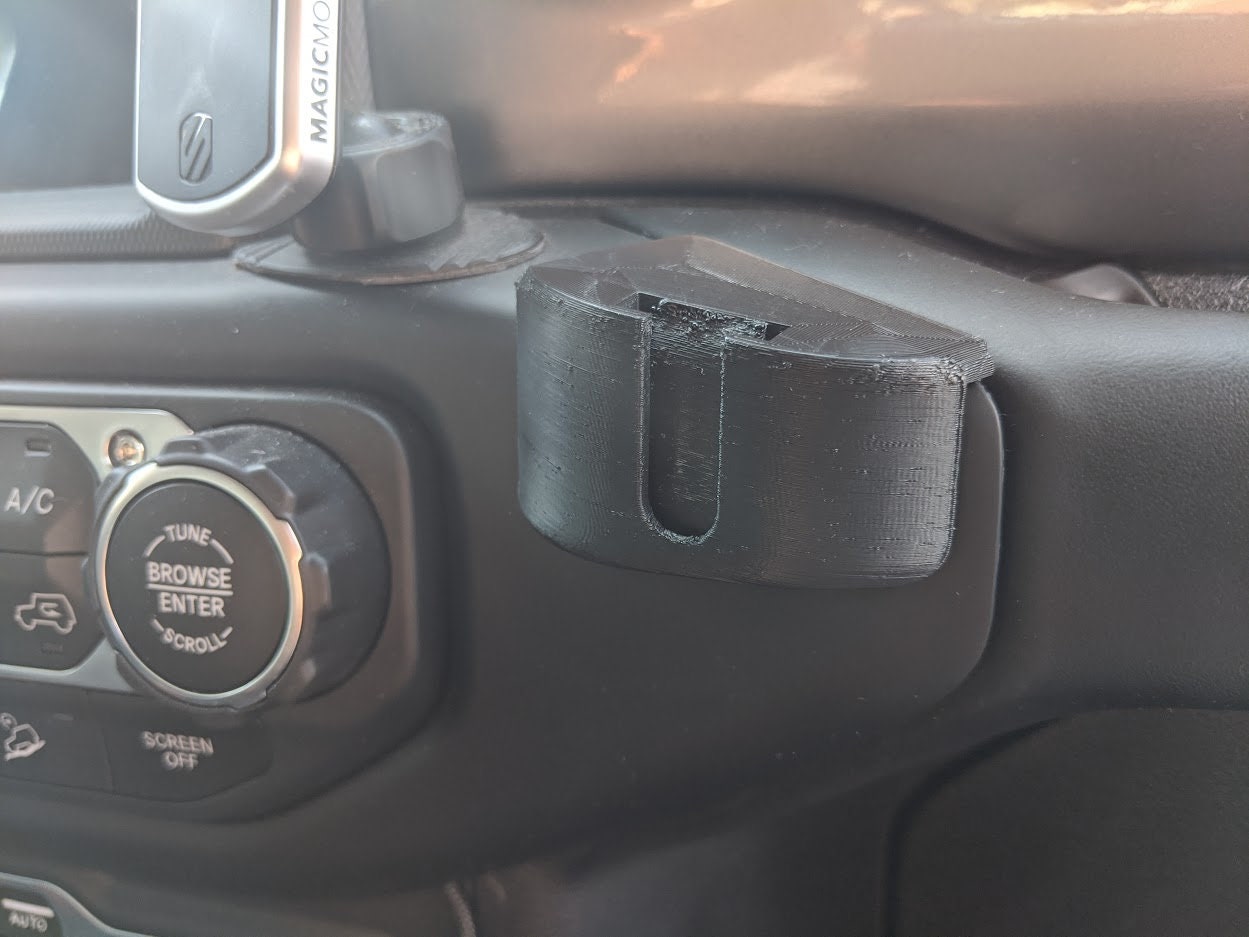 Fits Jeep Wrangler JL/JT CB Radio Dash Mount No Drill Denmark