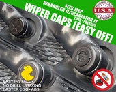 Fits Jeep Wrangler JL/Gladiator JT Wiper Cap set (2pcs)