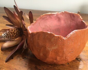 Colourful Shale Stones Mini Clay pots red slates Half Roasted nakumatt Pink Shale Blocks 1.4kg Clay Sample Pack VRINDAVANBAZAAR.COM White Think slates Dry Fruit Clay