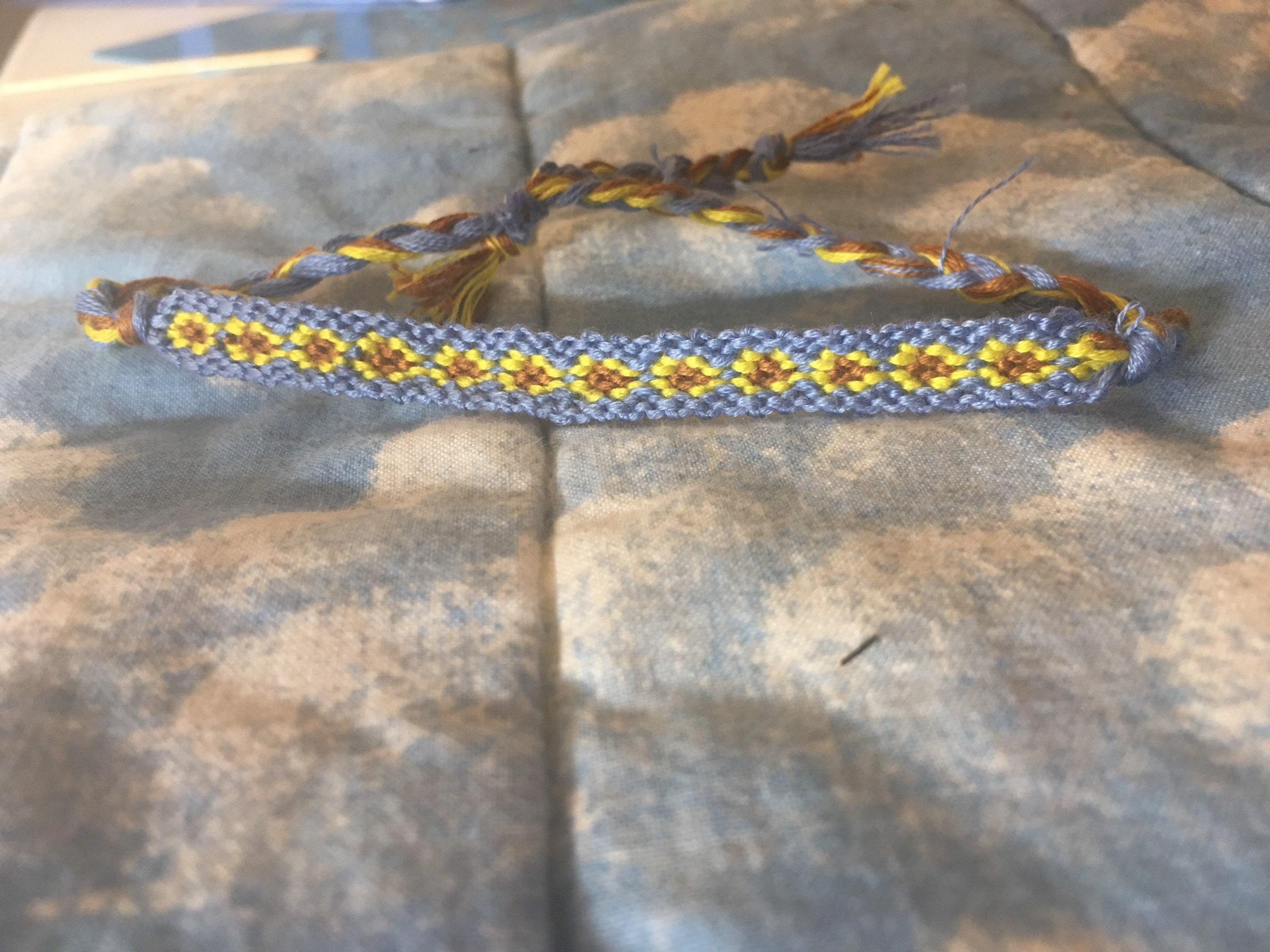 Mini Sunflower Friendship bracelets Etsy