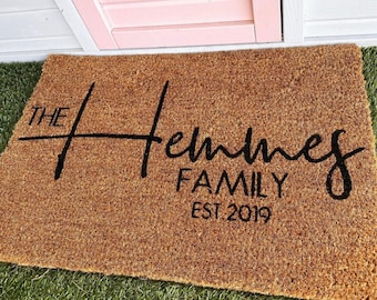 Personalised Welcome Doormat