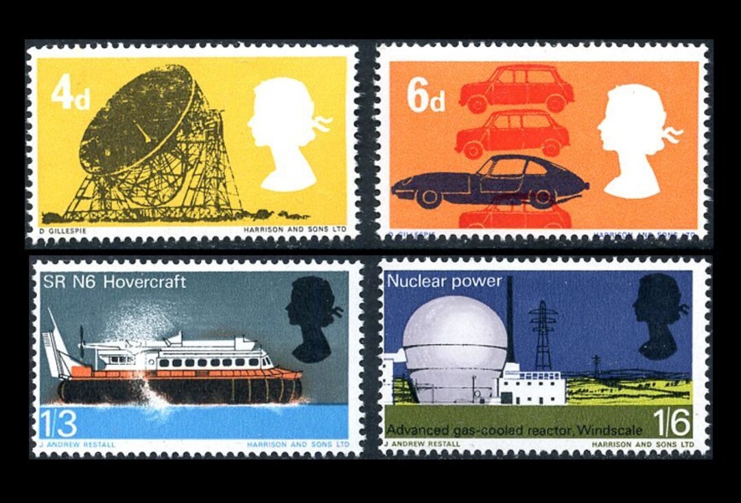 Great Britain 1966 - SG 701-704 British Technology - Complete Set