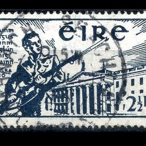 Ierland 1941 – Easter Rising Anniversary, Missing Dot Variety (13) gebruikt