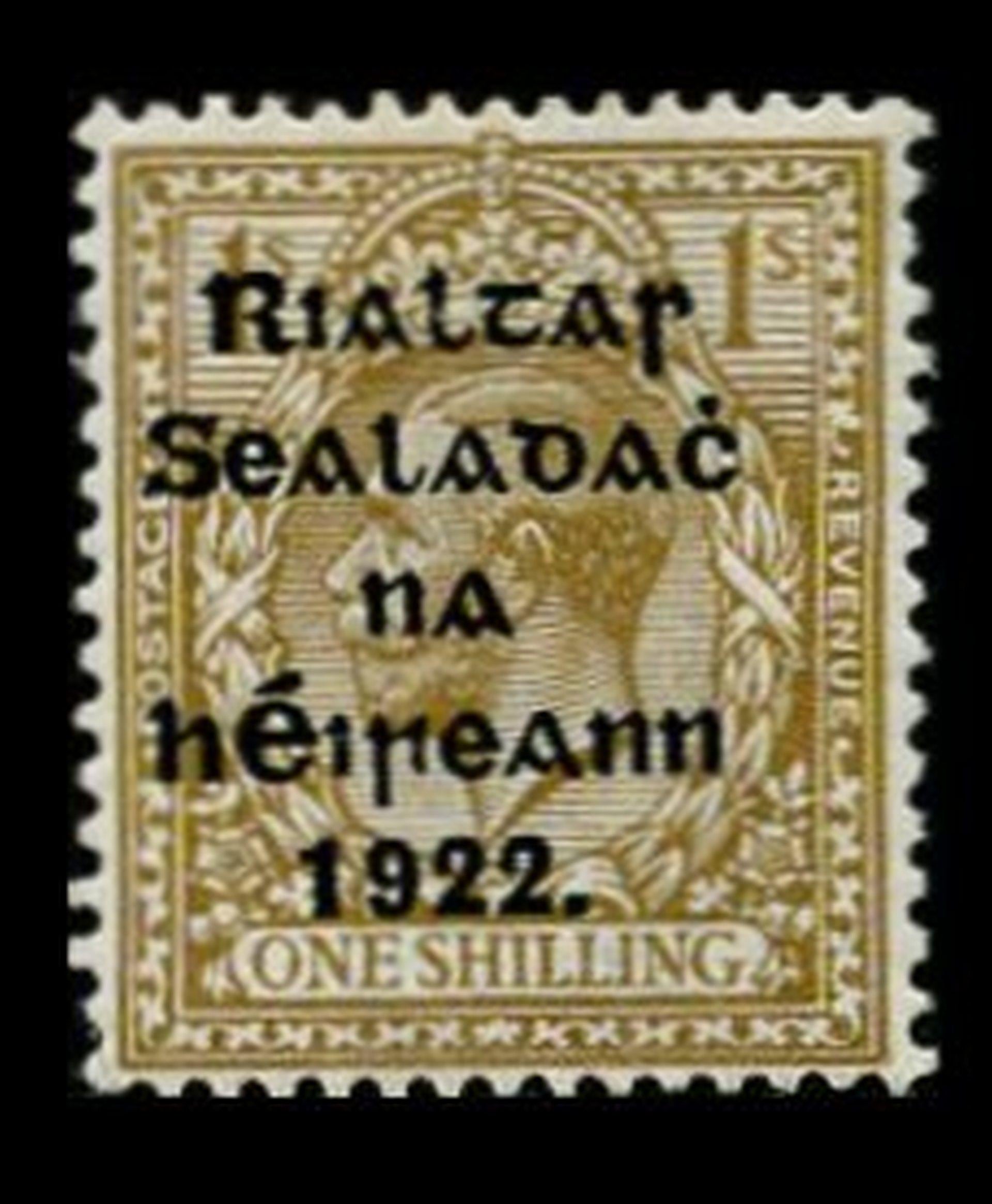 1922 Irish Provisional Government Stamp – Scott #35, Mint Never Hinged ...