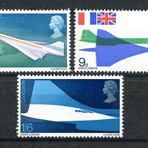 Groot-Brittannië - 1969 - First Flight of the Concorde - Complete set - Nieuwstaat, nooit scharnierend