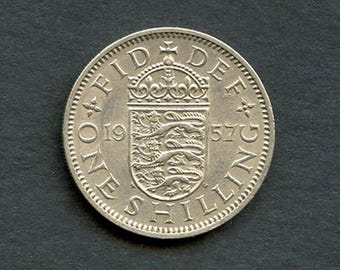 コイン - 1 シリング - 英語 - 1963 年 - Etsy 日本