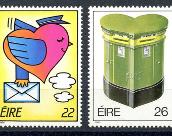 まとめ品7007 外国切手 アイルランド 1990年 LOVE 愛シリーズ 2V まとめ品7007 外国切手 アイルランド 1990年 LOVE 愛シリーズ 2V