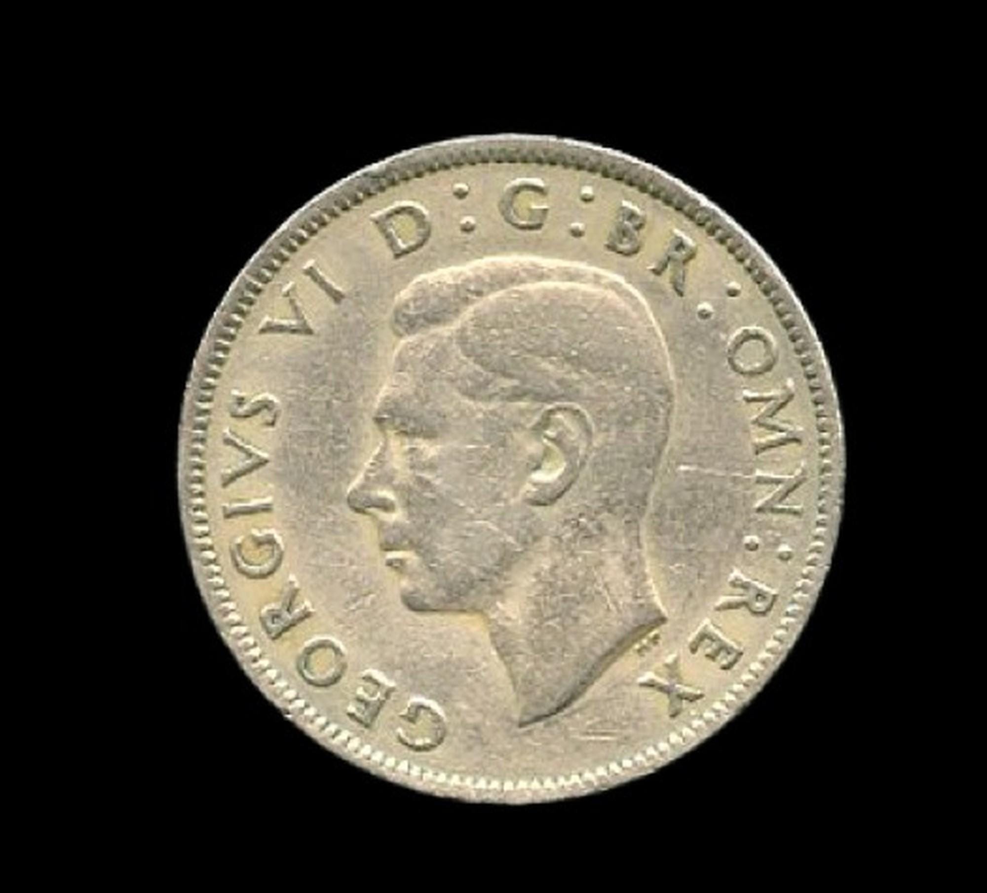 1948年 ジョージ6世 フローリン – 銅ニッケル 2シリング硬貨 - Etsy 日本