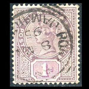 Jamaika 1889 - Queen Victoria SG27 - 1d Purple & Mauve - Guter Gebrauchter Zustand